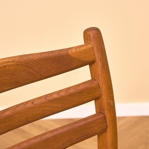 Swedish dining chairs in solid oak
