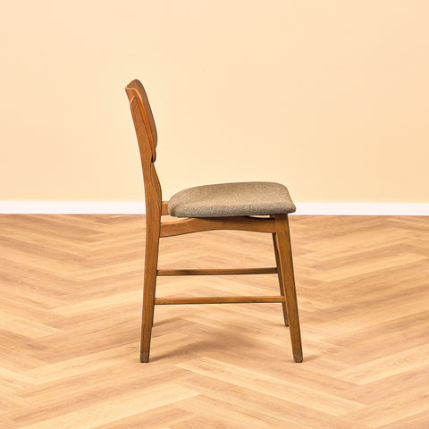 Danish dining chair in teak and oak by Ib Kofod-Larsen