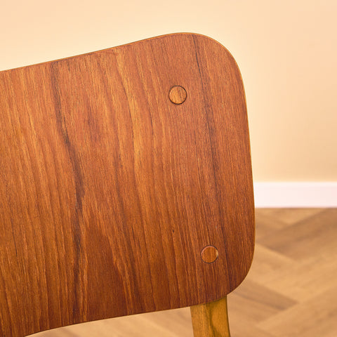 Danish dining chair in teak and oak by Ib Kofod-Larsen