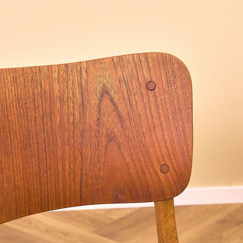 Danish dining chair in teak and oak by Ib Kofod-Larsen