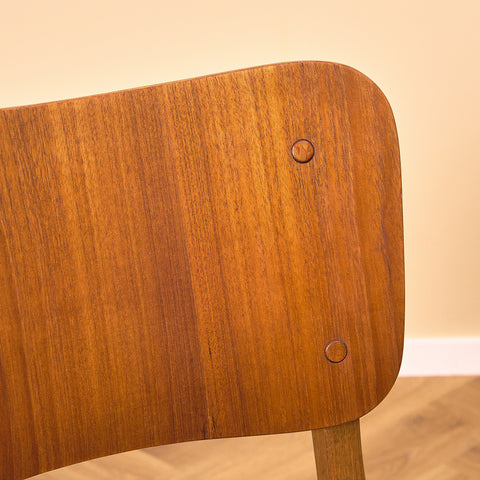 Danish dining chair in teak and oak by Ib Kofod-Larsen