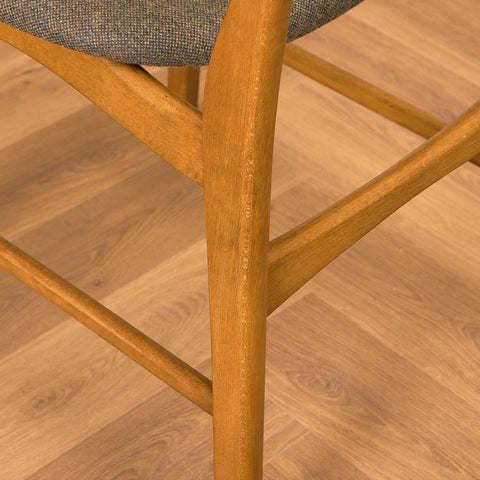 Danish dining chair in teak and oak by Ib Kofod-Larsen