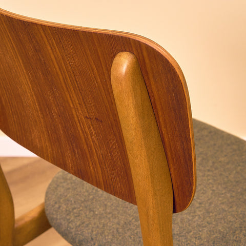 Danish dining chair in teak and oak by Ib Kofod-Larsen