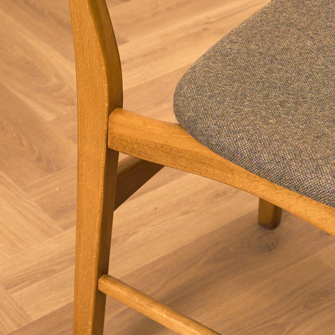 Danish dining chair in teak and oak by Ib Kofod-Larsen