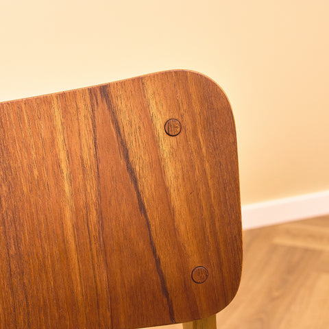 Danish dining chair in teak and oak by Ib Kofod-Larsen