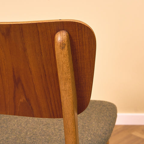 Danish dining chair in teak and oak by Ib Kofod-Larsen