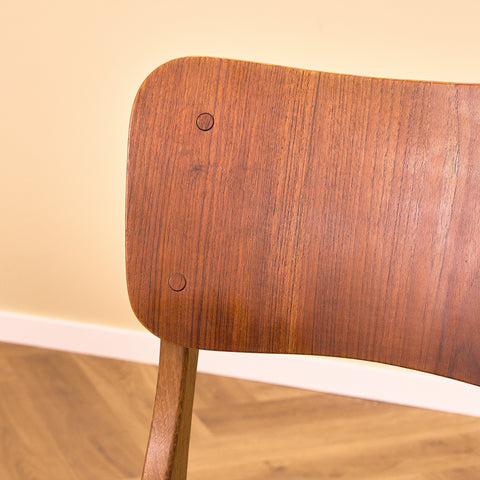 Danish dining chair in teak and oak by Ib Kofod-Larsen