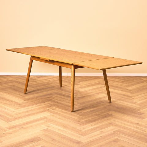 Danish rectangular dining table in oak by Poul M.Volther for FDB