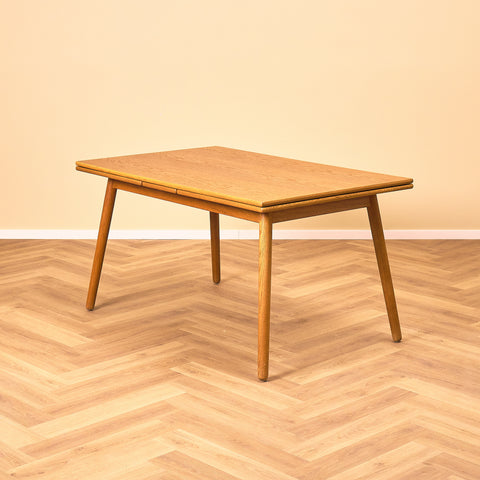 Danish rectangular dining table in oak by Poul M.Volther for FDB