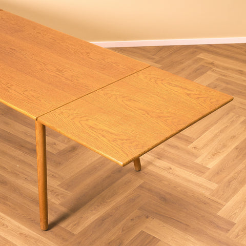 Danish rectangular dining table in oak by Poul M.Volther for FDB