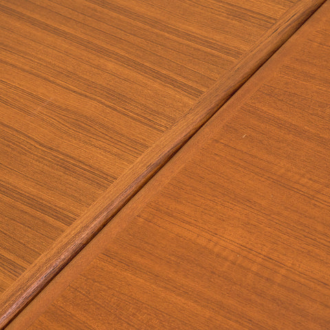Danish rectangular dining table in teak