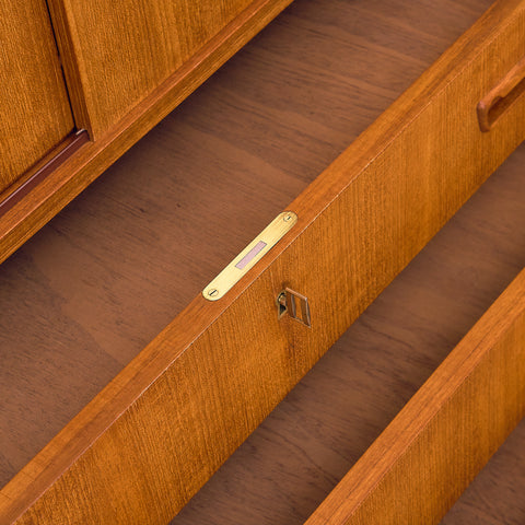 Danish cabinet / bar cabinet in teak by Gunnar Nielsen Tibergaard