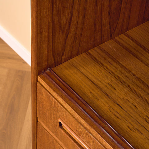 Danish cabinet / bar cabinet in teak by Gunnar Nielsen Tibergaard