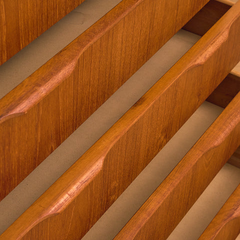 Danish chest of drawers in teak