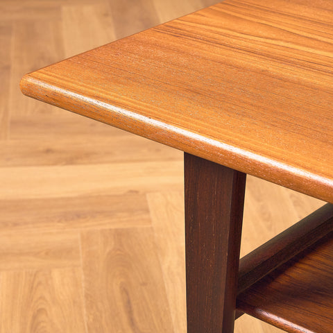 Danish coffee table in teak