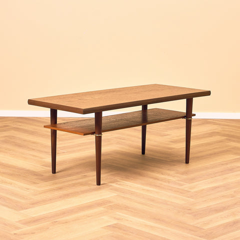 Danish coffee table in teak by Nova Møbler