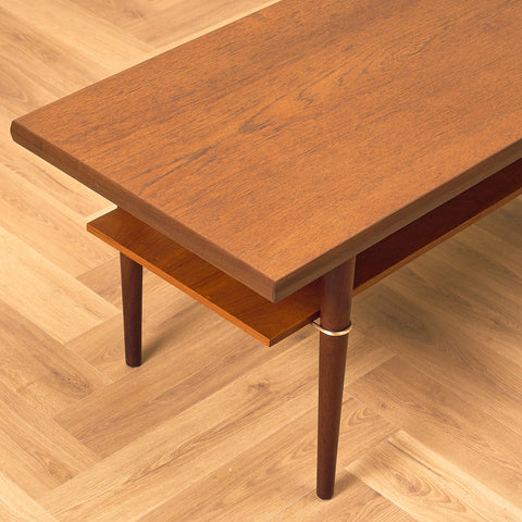 Danish coffee table in teak by Nova Møbler