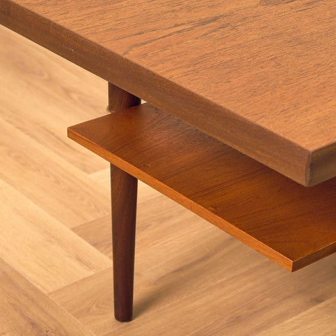 Danish coffee table in teak by Nova Møbler