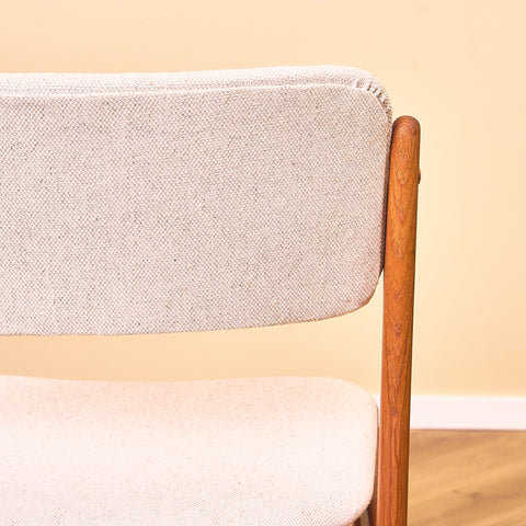 Danish dining chairs in teak, model OD49 by Erik Buch