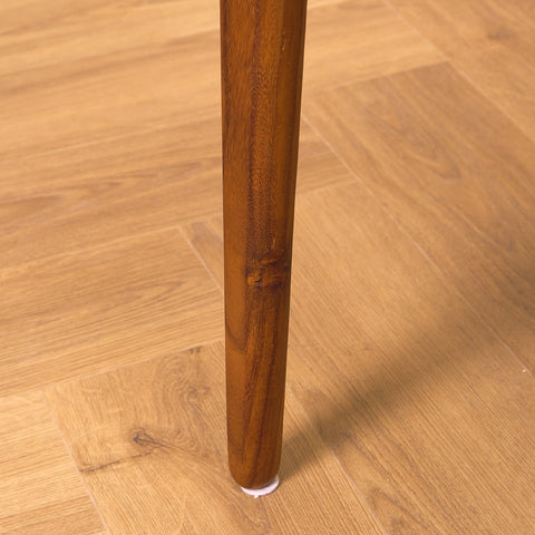 Danish dining chairs in walnut & teak