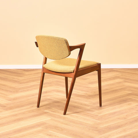 Rare set of 6 dining chairs 'model 42' by Kai Kristiansen for Andersen Møbelfabrik