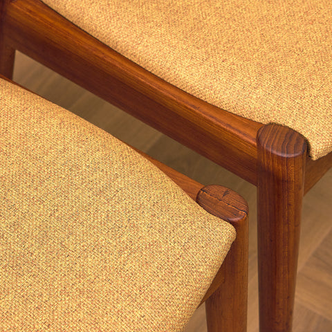 Rare set of 6 dining chairs 'model 42' by Kai Kristiansen for Andersen Møbelfabrik