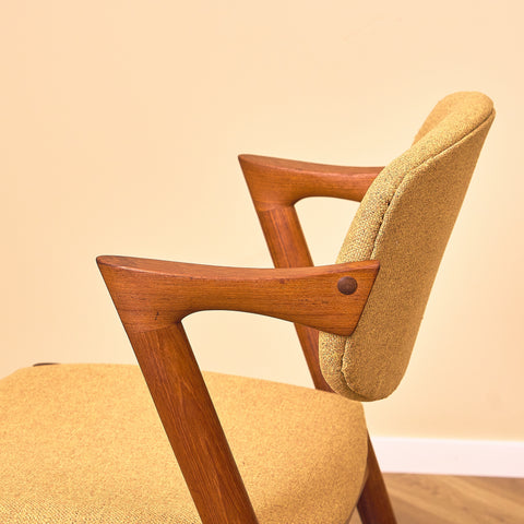 Rare set of 6 dining chairs 'model 42' by Kai Kristiansen for Andersen Møbelfabrik