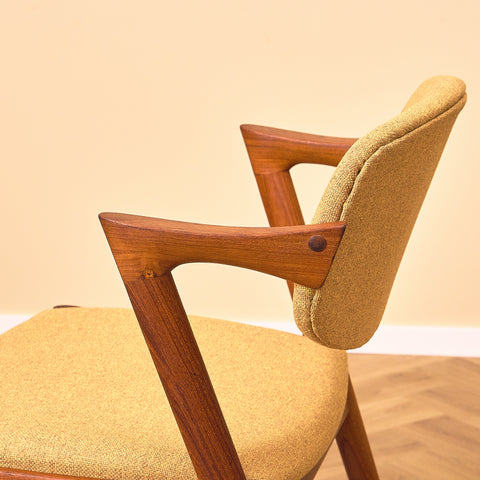 Rare set of 6 dining chairs 'model 42' by Kai Kristiansen for Andersen Møbelfabrik