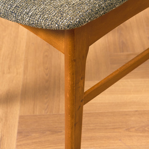 Danish dining chairs in teak and beech