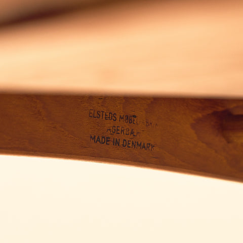 Danish oval dining table in teak by Svend Aage Madsen for Elsteds Møbelfabrik