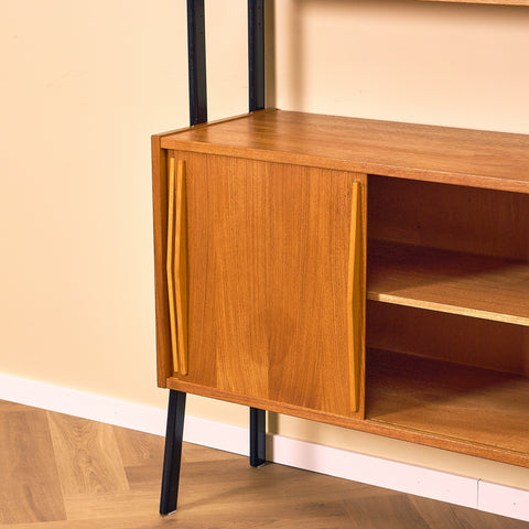 Swedish bookshelf in teak