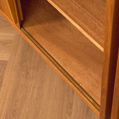 Swedish bookshelf in teak
