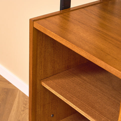 Swedish bookshelf in teak