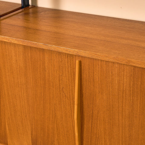 Swedish bookshelf in teak
