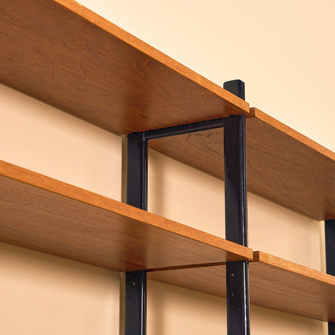 Swedish bookshelf in teak