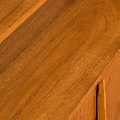 Swedish bookshelf in teak