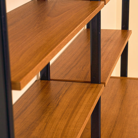 Swedish bookshelf in teak