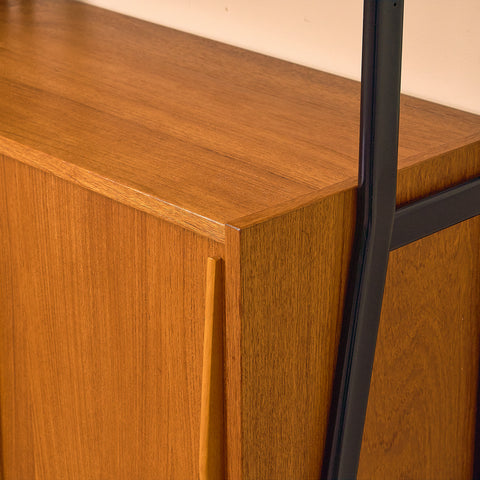 Swedish bookshelf in teak