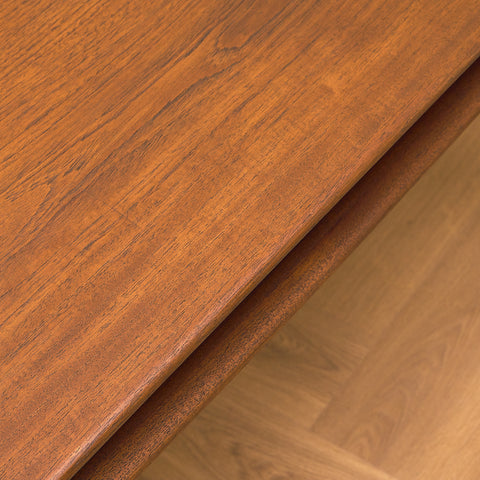 Danish coffee table in teak by Johannes Andersen, model 'Smile'