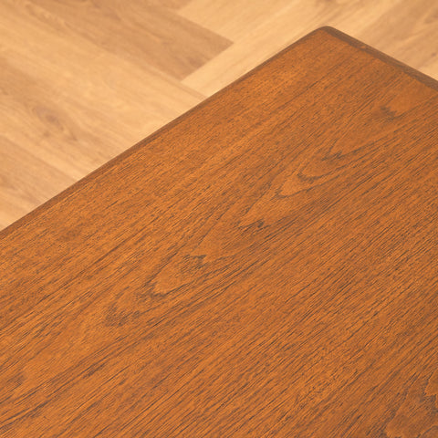 Danish coffee table in teak by Johannes Andersen, model 'Smile'