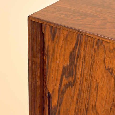 Danish sideboard in Santos rosewood by Knud Nielsen for Løssing Møbelfabrik