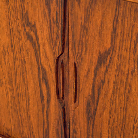 Danish sideboard in Santos rosewood by Knud Nielsen for Løssing Møbelfabrik