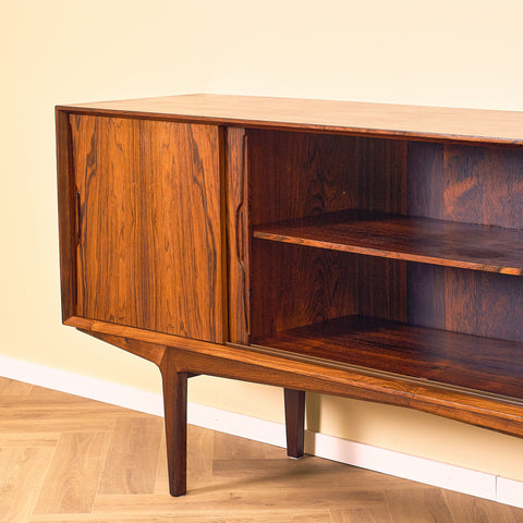 Danish sideboard in Santos rosewood by Knud Nielsen for Løssing Møbelfabrik
