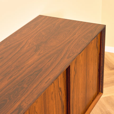 Danish sideboard in Santos rosewood by Knud Nielsen for Løssing Møbelfabrik
