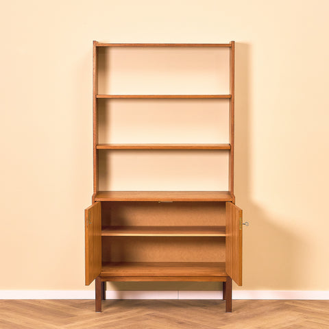 Swedish bookshelf in teak
