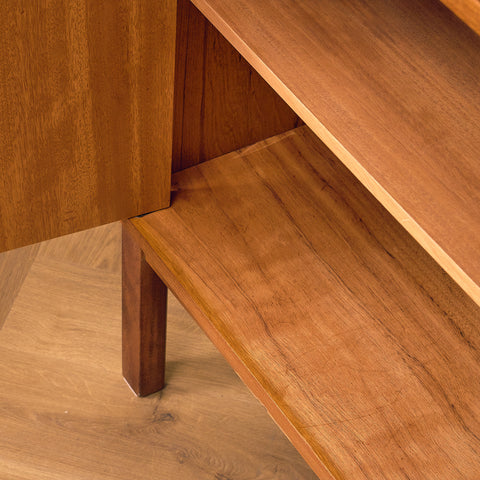 Swedish bookshelf in teak