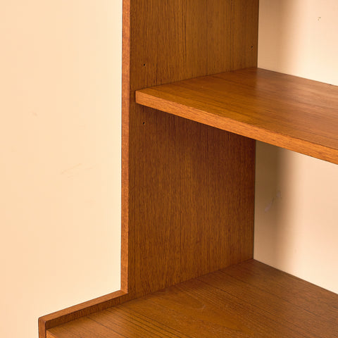 Swedish bookshelf in teak