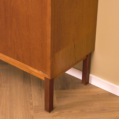 Swedish bookshelf in teak