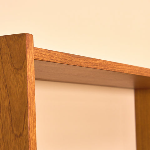 Swedish bookshelf in teak
