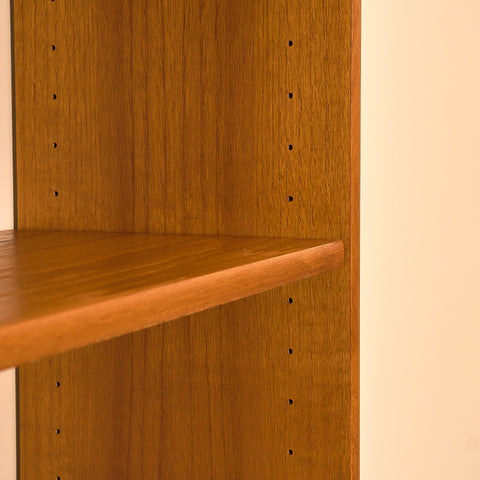 Swedish bookshelf in teak by B. Fridhagen for Bodafors